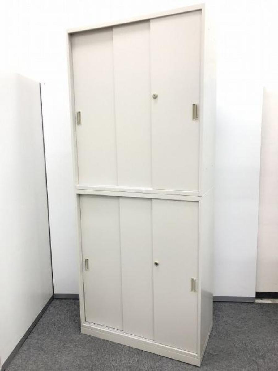 【在庫入替セール品】レクトライン引き違い書庫セット！　開閉スペースがいらないので省スペースに最適！ ■オカムラ/レクトライン/ニューグレー【弊社使用欄：A01029264×２】【KN】
                        レクトライン
                                    中古
            