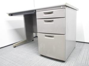 【資料の多い方におすすめの片袖デスク】事務机　幅1100㎜　使いやすい袖机【関東倉庫在庫】