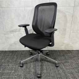 【集中＆休憩をこれ1脚で！！】◆オカムラ/シルフィー　ハイバック　ブラック《オフィスバスターズ福岡博多店は、福岡を拠点として、日本全国へ中古オフィス用品・オフィス家具を提供しております》