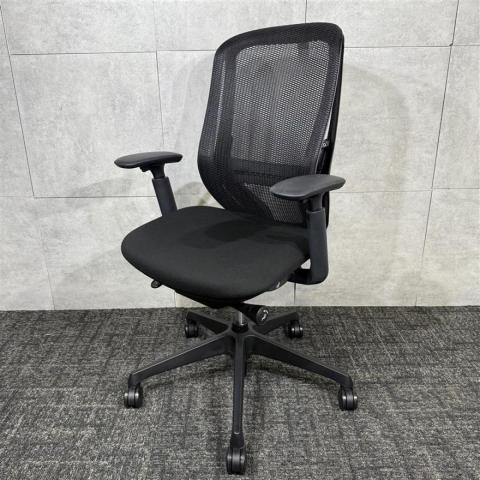 【中古】シルフィーメッシュ C685XS FMP1 オカムラ（okamura） 肘付ハイバックチェア