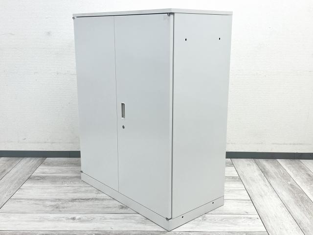 【中古】シンライン HTM-109HSS-W9 イトーキ（ITOKI） ローキャビネット／両開き