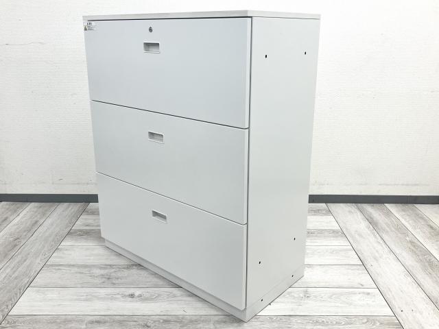 【中古】シンライン HTM-109AAS1-W9 イトーキ（ITOKI） ローキャビネット／ラテラル