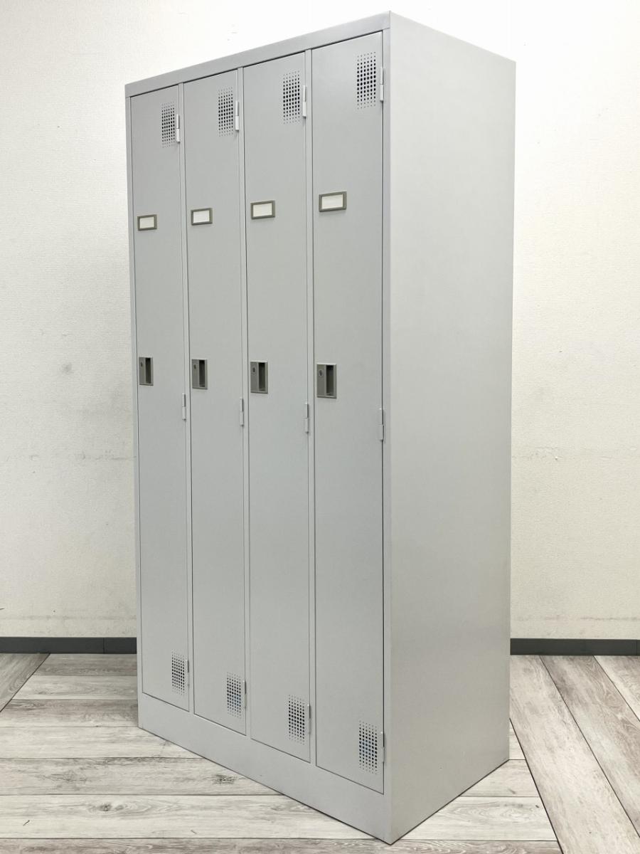 更衣室やオフィスに使いやすい4人用ロッカー #岐阜市 #大垣市 #多治見市 #羽島市 #一宮市 #名古屋市 #三重県
                        TLKロッカー
                                    中古
            