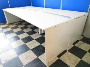 【関東倉庫在庫品】人気のフリーアドレスデスク　レアな幅3000mm！ワークヴィスタ　オフィスバスターズ　梅田本店