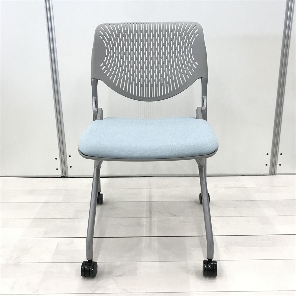 新古品】ルナ 81S1BA FXW9 オカムラ/okamura スタッキングチェア