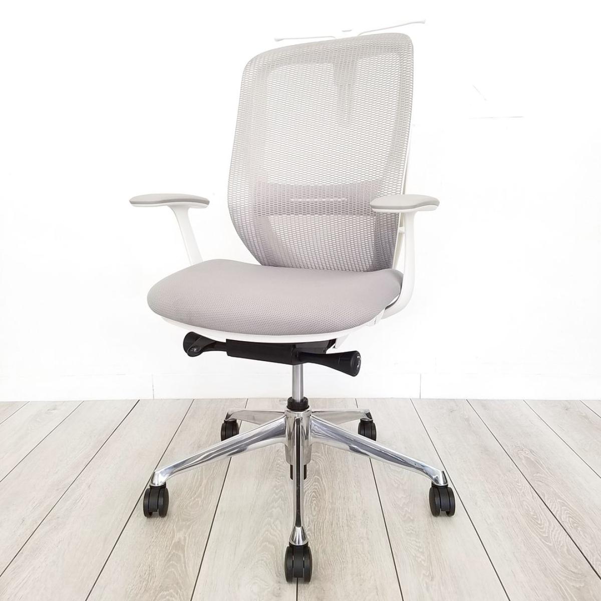 【前傾姿勢の代名詞】オカムラ社シルフィーチェアが尼崎店限定販売！中古　高級チェア　前傾姿勢　ライトグレー　メッシュチェア　ハイバックチェア　オフィスチェア　テレワーク用　ハンガー付　デザインアーム　※実物はランバーサポートが付属しておりません。　【AD】
                        シルフィーメッシュ
                                    中古
            