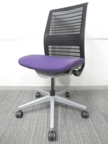 【中古】シンクチェア（新モデル）  Steelcase（スチールケース） 肘無ハイバックチェア