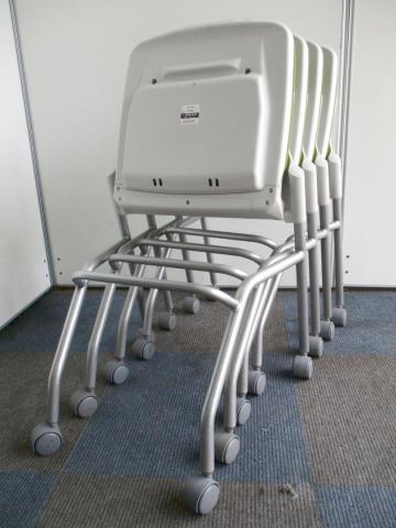 【中古】MF-180シリーズ MF-180N ウチダ（UCHIDA) ミーティングチェア