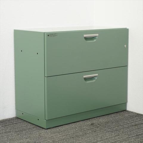 【中古】エーキューズ  イトーキ（ITOKI） ローキャビネット／ラテラル