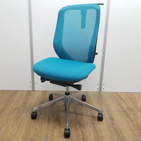 【中古】シルフィーメッシュ  オカムラ（okamura） 肘無ハイバックチェア