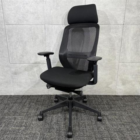 【中古】シルフィーメッシュ  オカムラ（okamura） 肘付ハイバックチェア