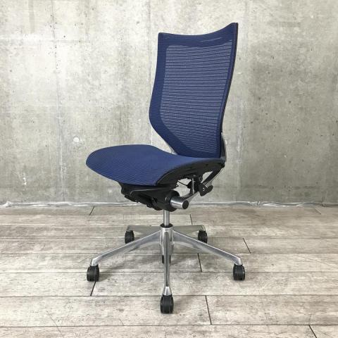 【中古】バロンチェア CP35AR　FEH4 オカムラ（okamura） 肘無ハイバックチェア