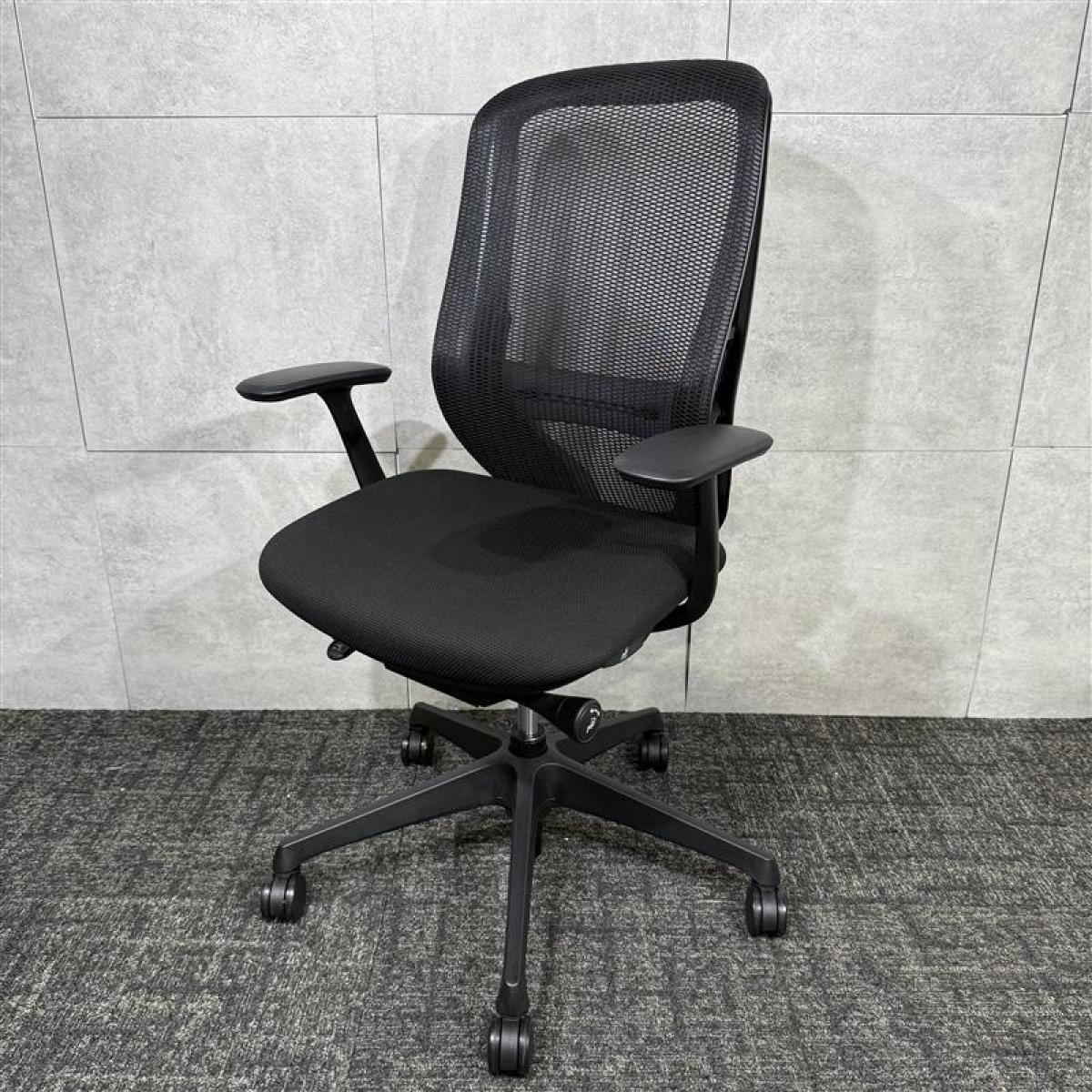 【西】～上質な快適を、ワークスペースに～【オカムラ】【シルフィー】【固定肘】【ブラック】【前傾姿勢】【フレームブラック】【チェア】【椅子】【イス】【事務椅子】【デスク】【机】【書庫】【書棚】【棚】【ラック】【収納】【格安】【安い】【メーカー】【レイアウト変更】【模様替え】【福岡オフィス家具】【福岡中古家具】【中古事務什器】【中古チェア】【中古椅子】
                        シルフィーメッシュ
                                    中古
            