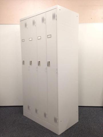 【中古】TLKロッカー TLK-N4 豊国工業 4人用更衣ロッカー