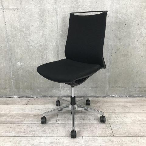 【中古】モード  オカムラ（okamura） 肘無ハイバックチェア