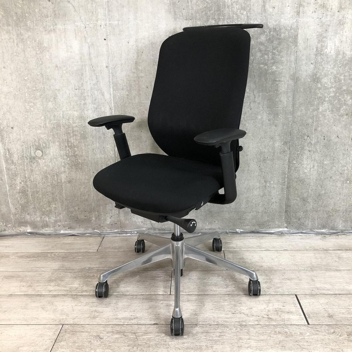 【前傾チルト機能付き】【オカムラ製品で最も人気を集める高機能チェア！】■オカムラ(okamura)製　シルフィ(Sylphy)チェア　肘付き　ハイバック　ファブリックタイプ　■可動肘・ハンガー付　■ブラック
                        シルフィー
                                    中古
            