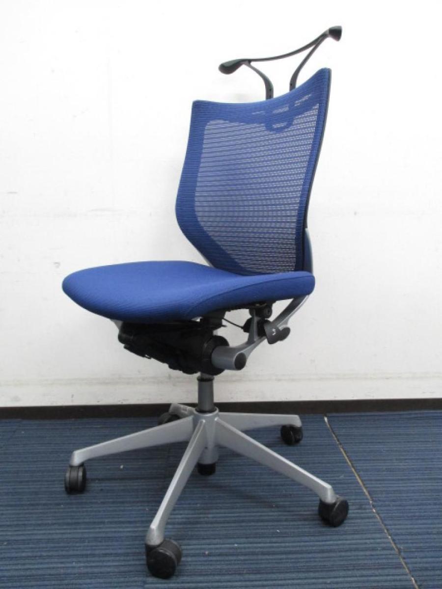 【オカムラ製の王道高級チェア！通気性ばっちりで長時間の着座も快適に過ごせます！】　■オカムラ(okamura)　バロン(Baron)　ローバック　肘無し　■ブルー　■背面メッシュ　座面クッション【入替セールにつき40%OFF！】
                        バロンチェア
                                    中古
            