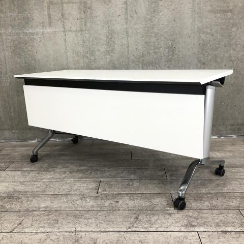 【中古】コンフェスト KTT-1303BMAWN コクヨ（KOKUYO） スタックテーブル(長机/折りたたみ/会議用)