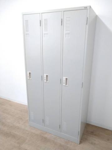 【中古】LKシリーズ LK-32S プラス（PLUS） 3人用更衣ロッカー