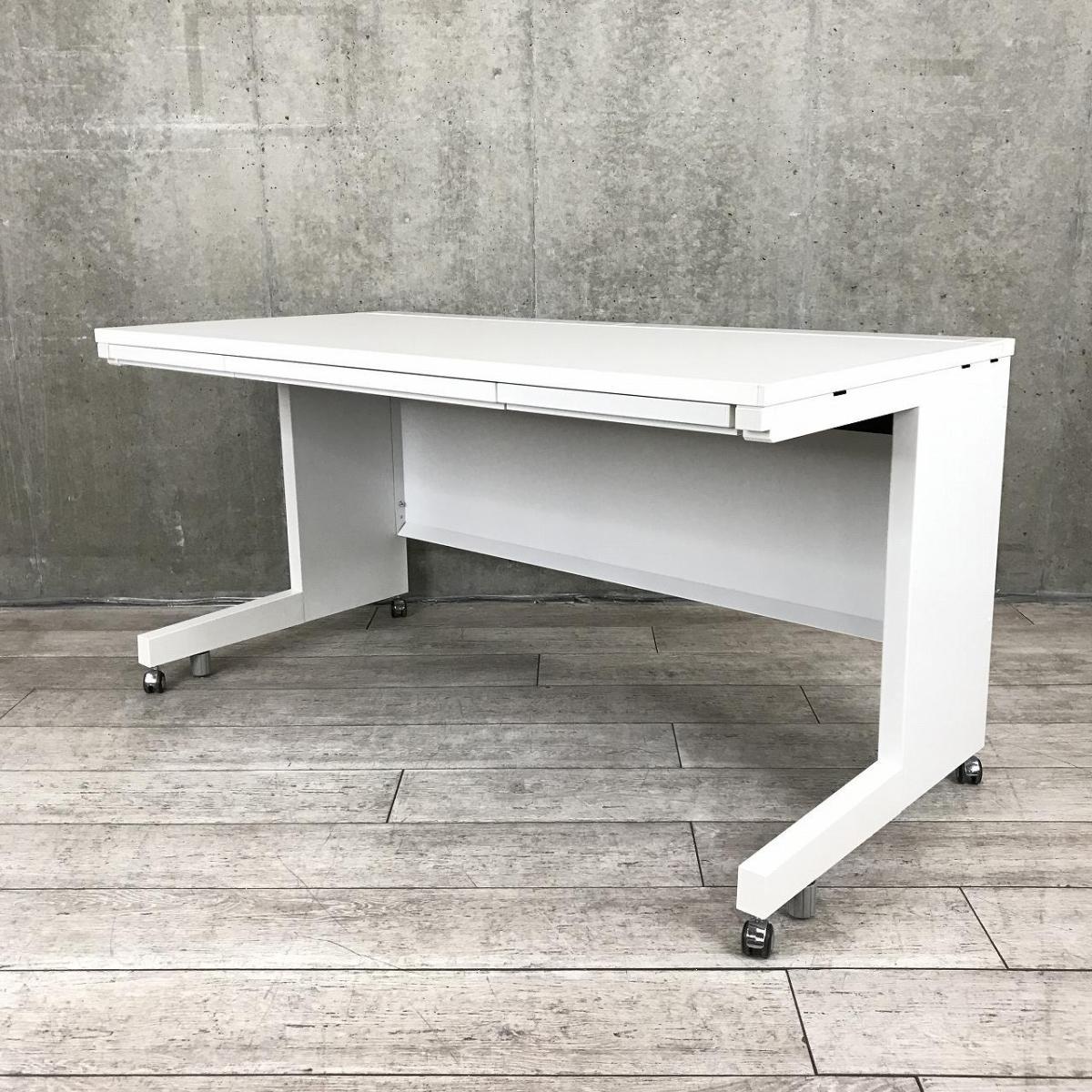 【2台入荷！ホワイトカラーでクリーンなイメージに！W1400mm】内田洋行　スカエナ　ホワイト　　《オフィスバスターズ福岡博多店は、福岡を拠点として、日本全国へ中古オフィス用品・オフィス家具を提供しております》
                        スカエナ
                                    中古
            