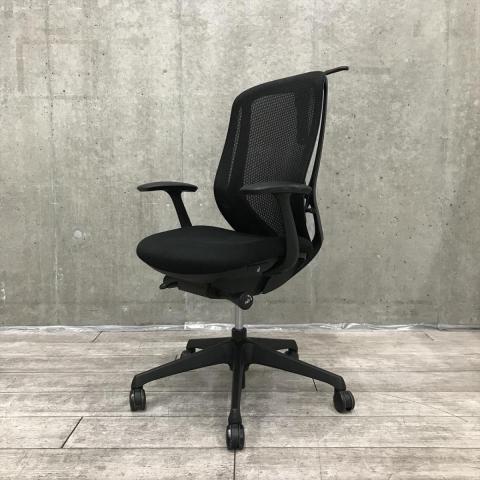 【中古】シルフィーメッシュ C635XR FMP1 オカムラ（okamura） 肘付ハイバックチェア