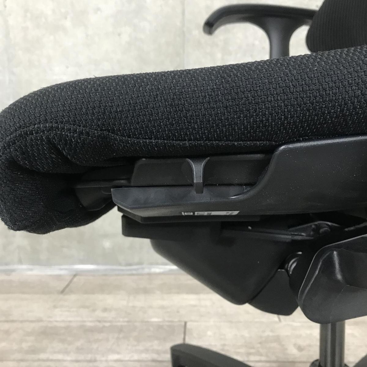 中古】エフメッシュ イトーキ/ITOKI 肘付ハイバックチェア 565248