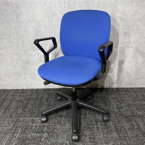 【中古】エニーザ AF2-10WS ウチダ（UCHIDA) 肘付ローバックチェア