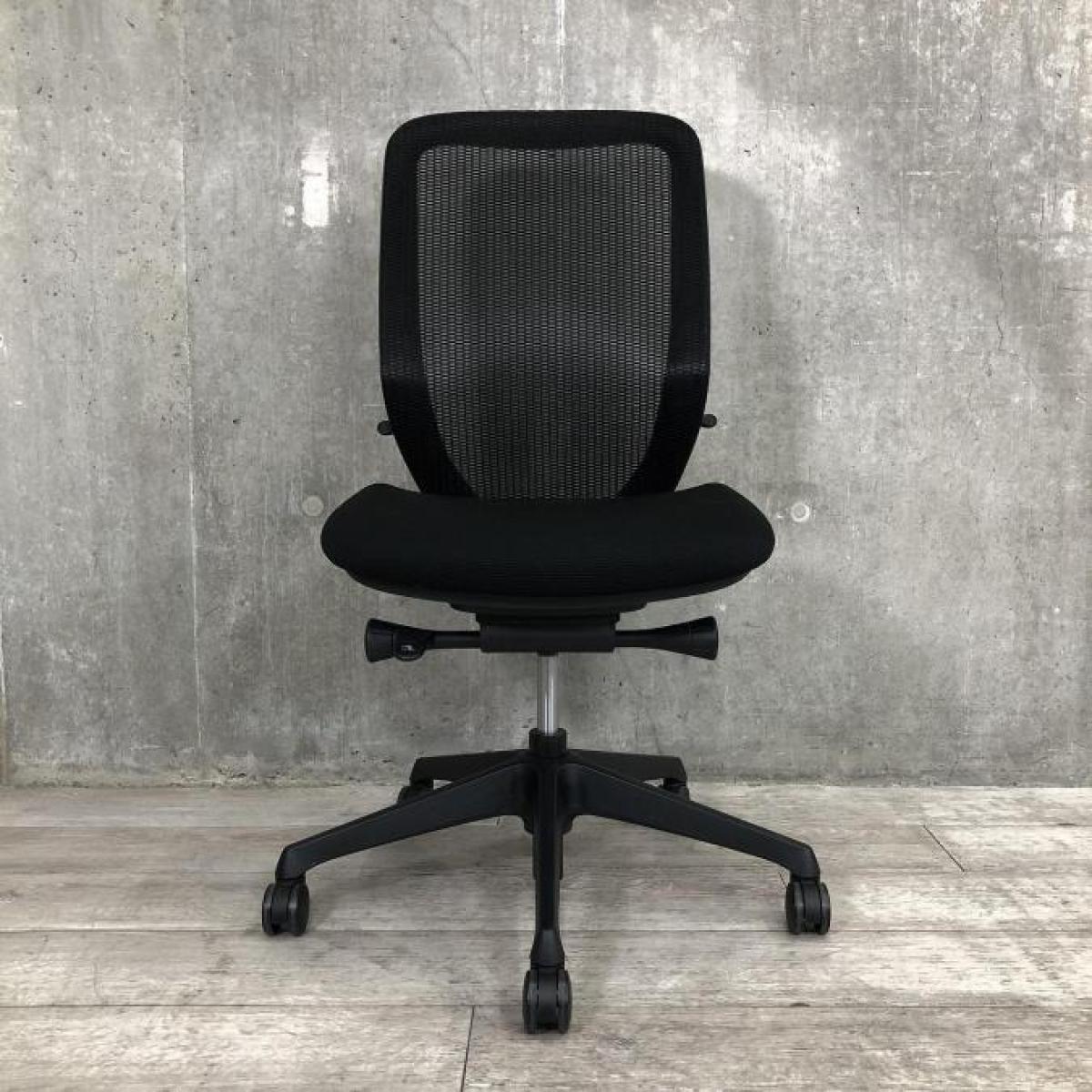 中古】シルフィーメッシュ オカムラ/okamura 肘無ハイバックチェア