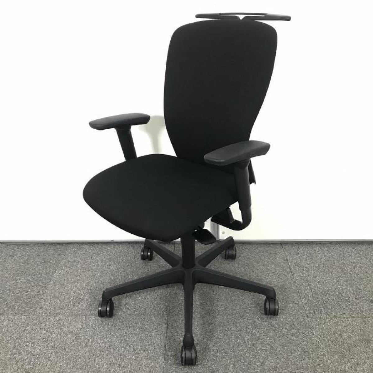 ■オカムラ(okamura)製　■スラート (Sulato)チェア　■ブラック（black）　■ハイバック　■肘付き/可動肘　■ハンガー付き　■オススメ/人気/定番商品　【弊社使用欄：A01041958】【KN】
                        スラート
                                    中古
            