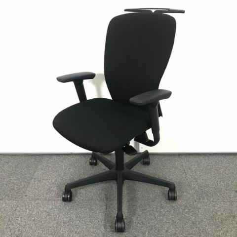 【中古】スラート C386ZR FSF1 オカムラ（okamura） 肘付ハイバックチェア