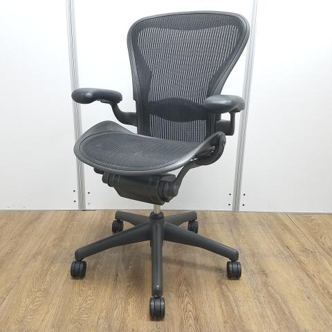 【中古】アーロンチェア  Herman Miller（ハーマンミラー） 肘付ハイバックチェア