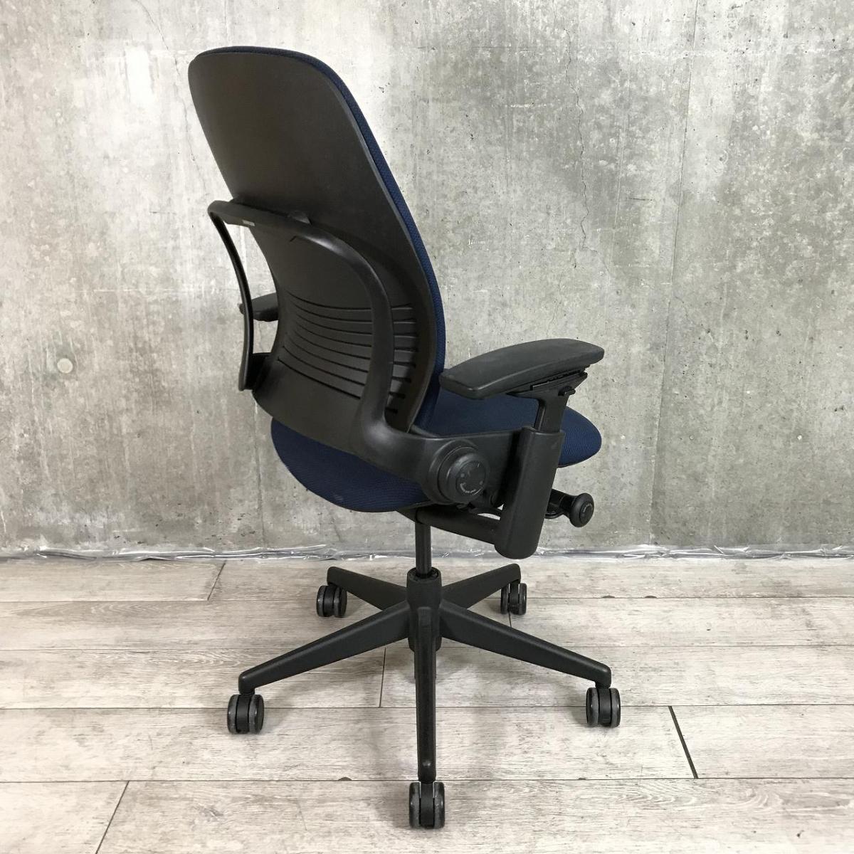 中古】リープV2 Steelcase/スチールケース 肘付ハイバックチェア