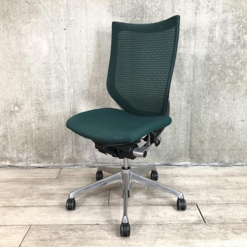【中古】バロンチェア CP85BR FEF5 オカムラ（okamura） 肘無ハイバックチェア