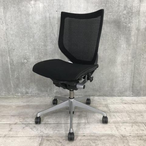 【中古】バロンチェア CP33CR オカムラ（okamura） 肘無ローバックチェア