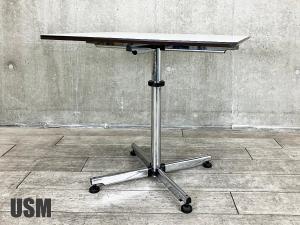 USMハラー　キトステーブル / スクエア型　W750　カフェテーブル　ホワイト