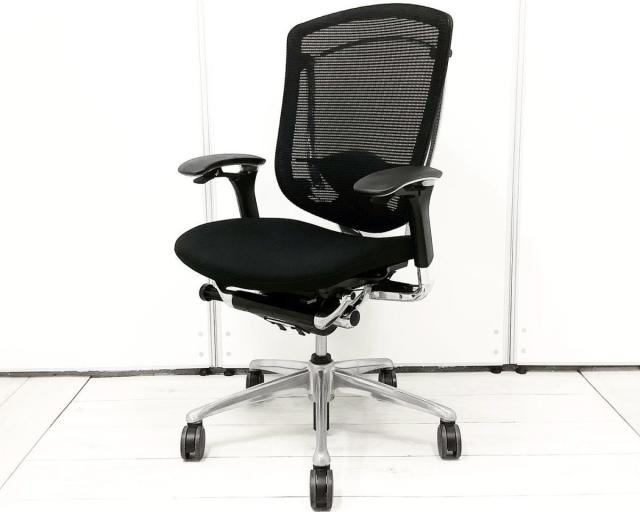 【中古】コンテッサチェア  オカムラ（okamura） 肘付ハイバックチェア