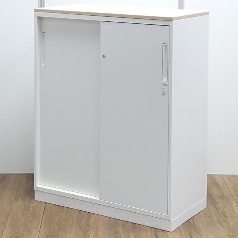 【中古】エディア  コクヨ（KOKUYO） ローキャビネット／引き違い