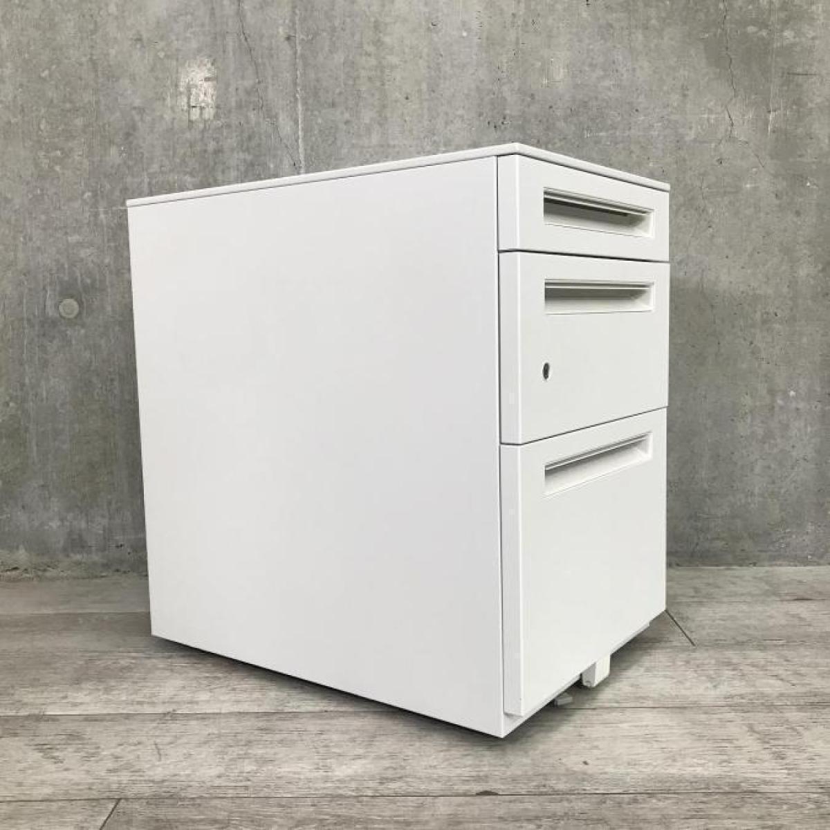 中古】STワゴンシリーズ ウチダ/UCHIDA ワゴン3段 565697 - 中古