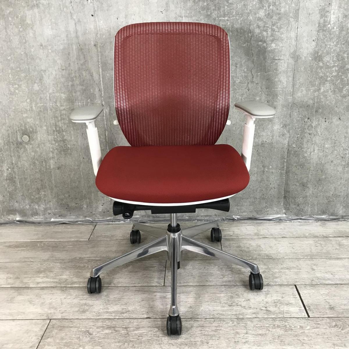 中古】シルフィーメッシュ C681BW FMP9 オカムラ/okamura 肘付ロー