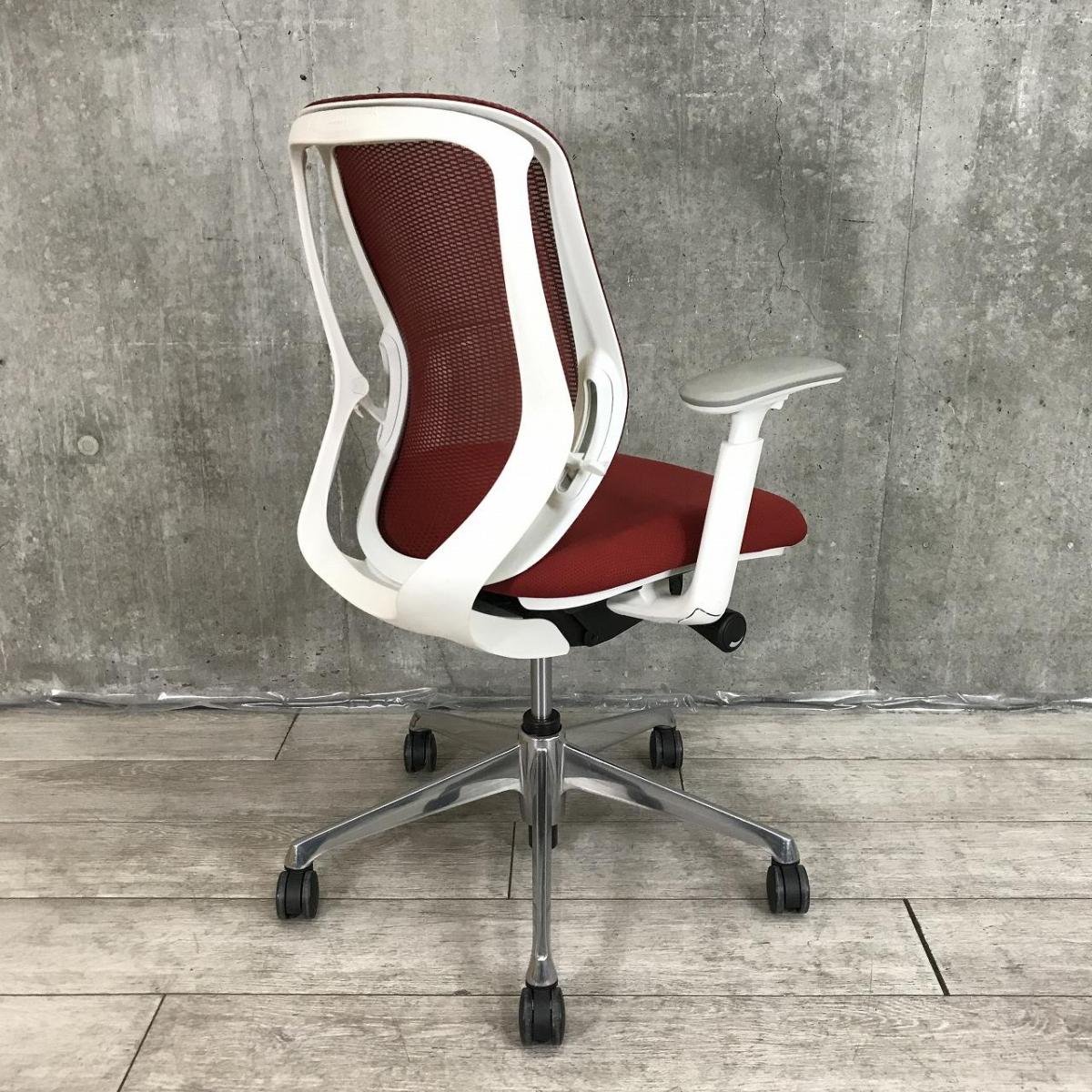 中古】シルフィーメッシュ C681BW FMP9 オカムラ/okamura 肘付ロー