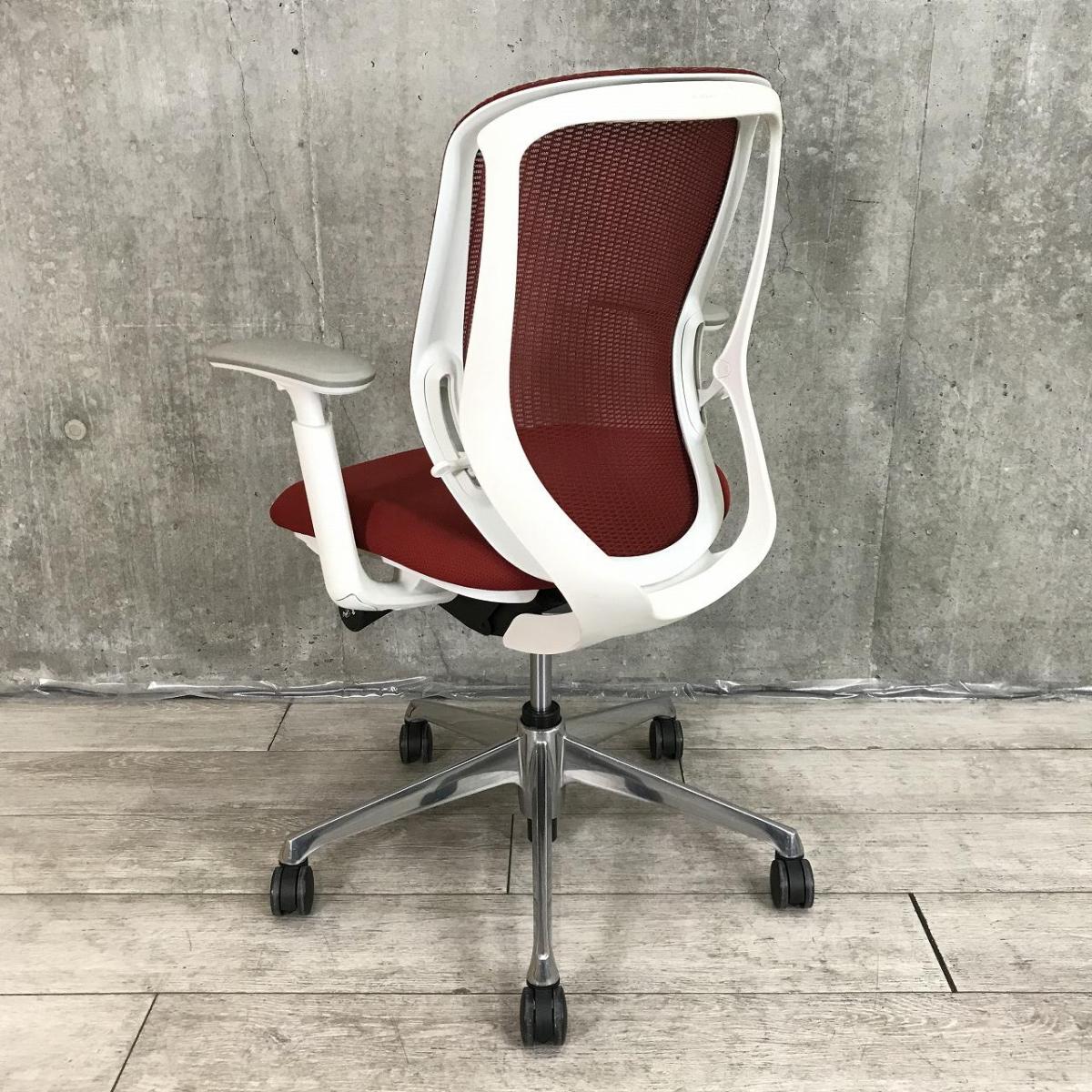 中古】シルフィーメッシュ C681BW FMP9 オカムラ/okamura 肘付ロー