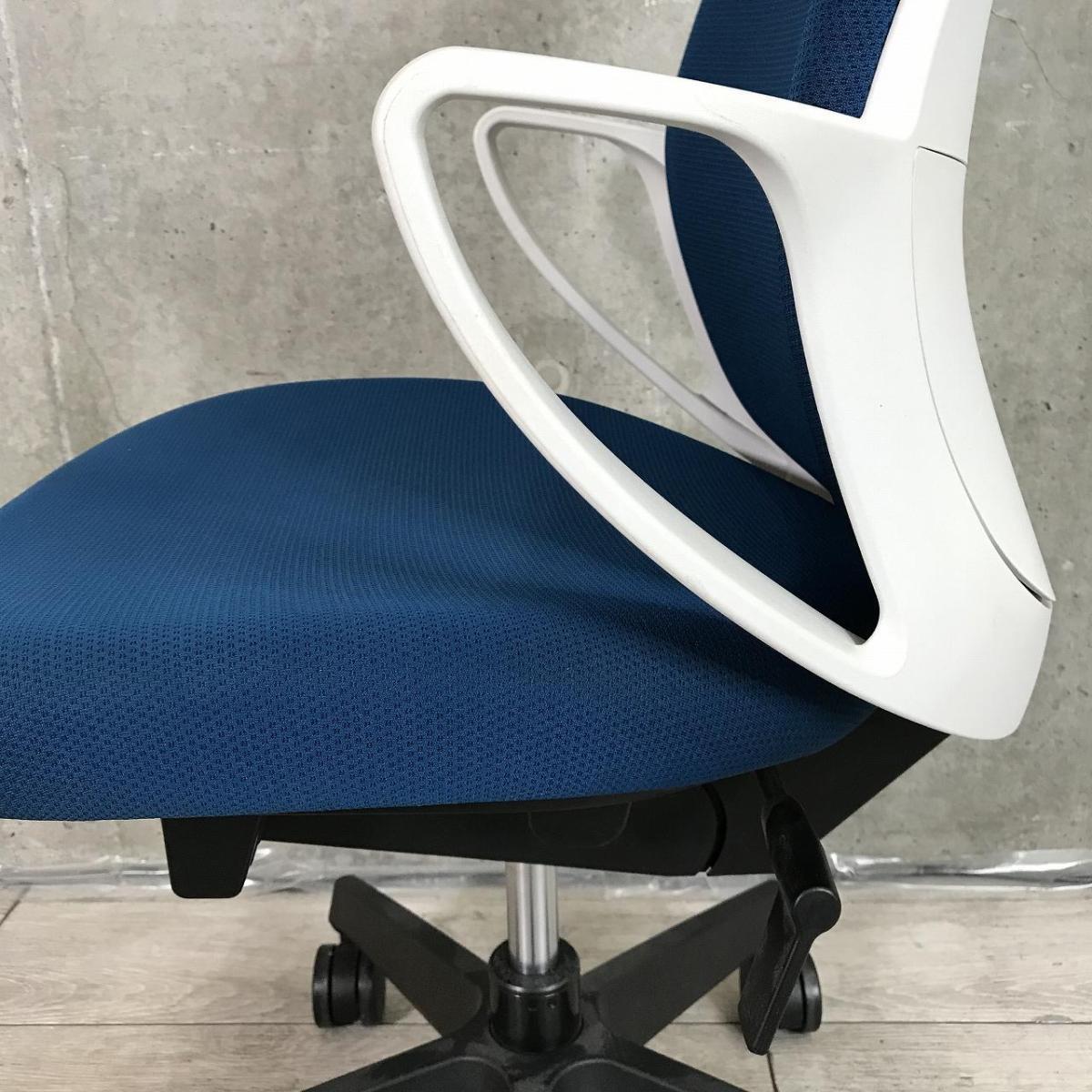 中古】ピコラ チェア CRS-G530E1 コクヨ/KOKUYO 肘付ローバックチェア 