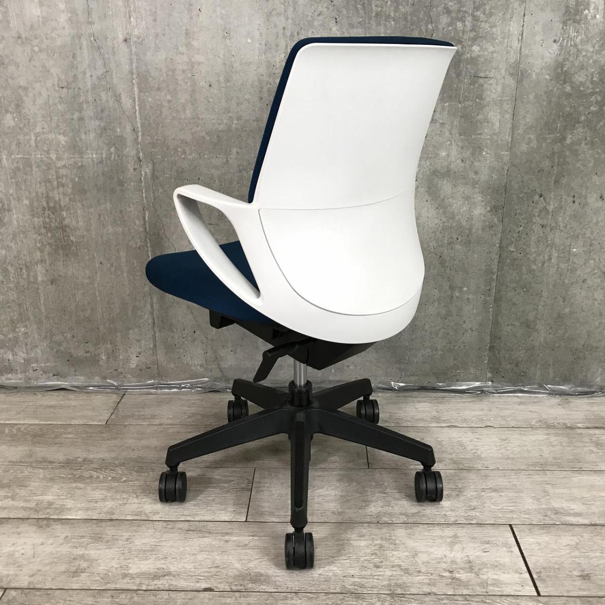 中古】ピコラ チェア CRS-G530E1 コクヨ/KOKUYO 肘付ローバックチェア 