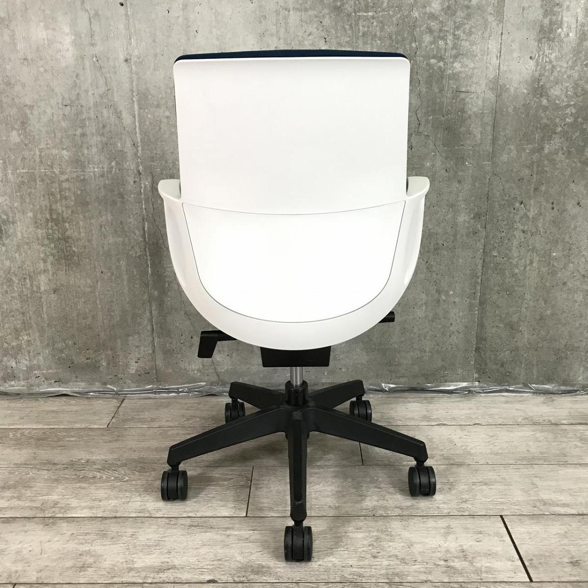 中古】ピコラ チェア CRS-G530E1 コクヨ/KOKUYO 肘付ローバックチェア 