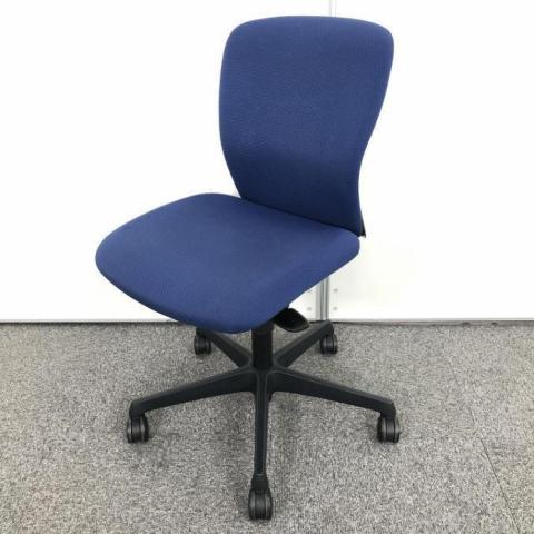 【中古】スラート  オカムラ（okamura） 肘無ローバックチェア