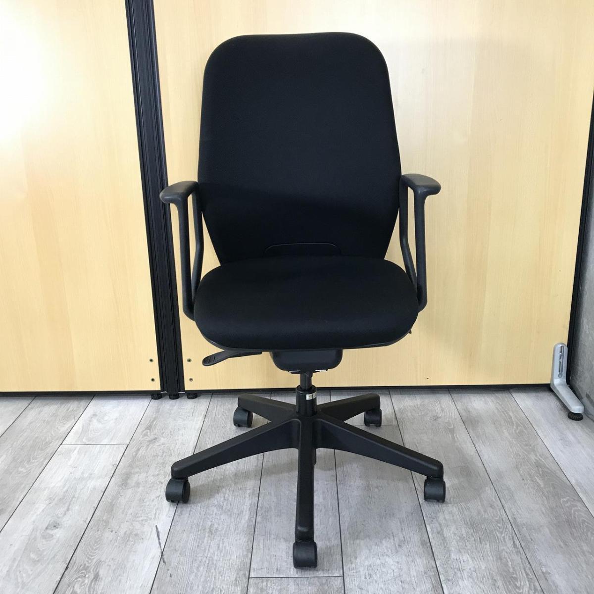 中古】シエルトチェア CEA-30C ウチダ/UCHIDA 肘付ハイバックチェア