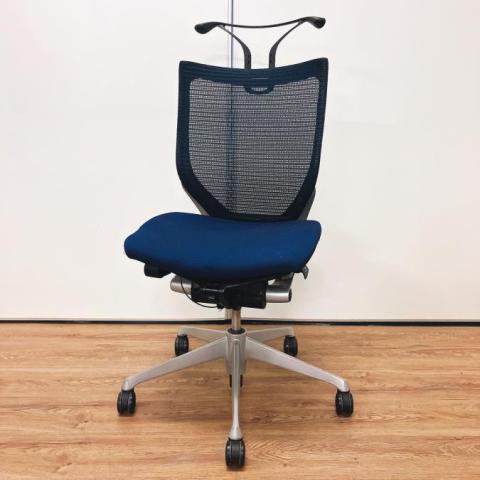 【中古】バロンチェア CP44DR FDF4 オカムラ（okamura） 肘無ローバックチェア