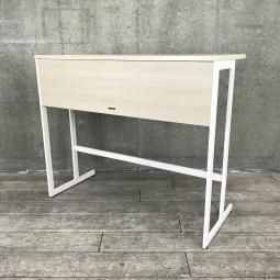 【受付や休憩スペースにオススメ！】■オカムラ製　ツースアルファ　ハイカウンター　■ナチュラル×ホワイト　【OKT54】【関東倉庫在庫品】【弊社使用欄：】