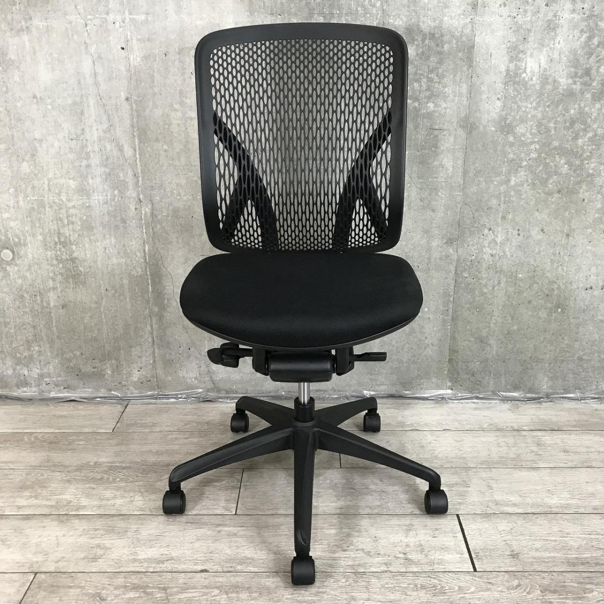 中古】yera イナバ/INABA 肘無ハイバックチェア 565862 - 中古オフィス