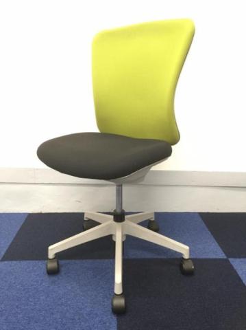 【中古】Valche  イナバ（INABA) 肘無ハイバックチェア